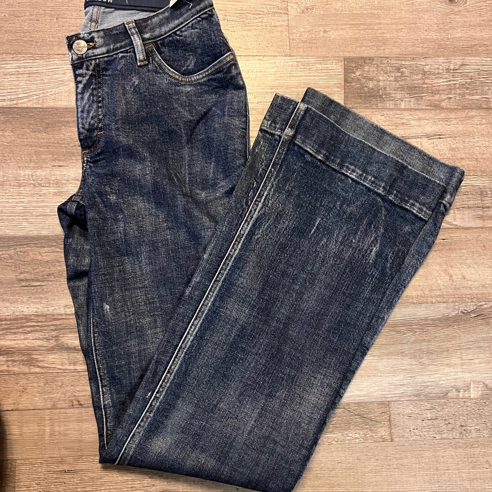 Wrangler Dark Blue Flare Jeans